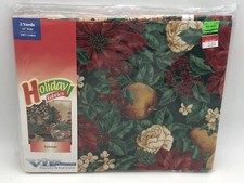 2 Yards VIP Cranston Print Christmas Yuletide Holiday Fabric