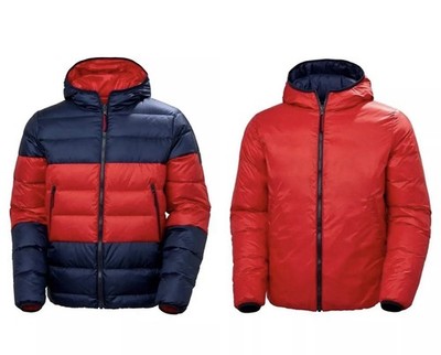 HELLY HANSEN RWB Reversible Down Jacket Men's Size Medium PrimaLoft HH New $280
