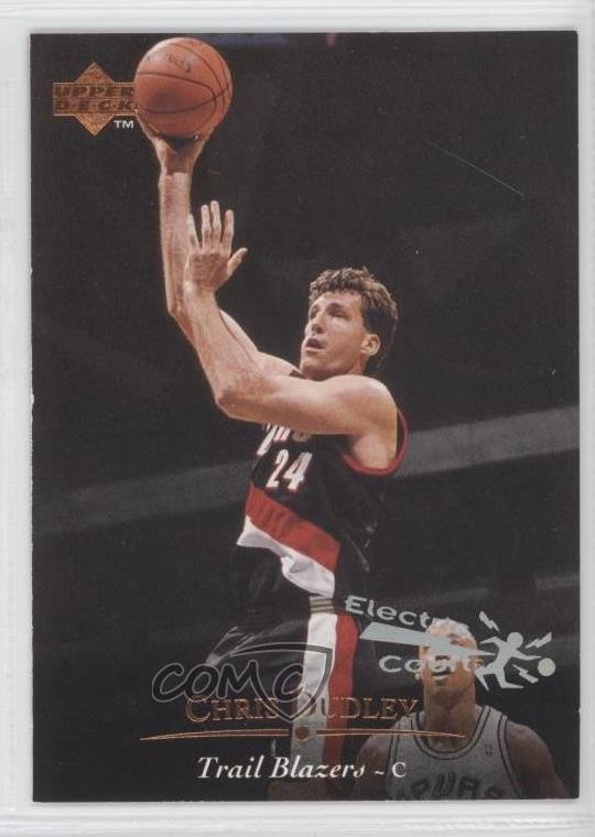 1995-96 Upper Deck Electric Court Chris Dudley #55 9xq