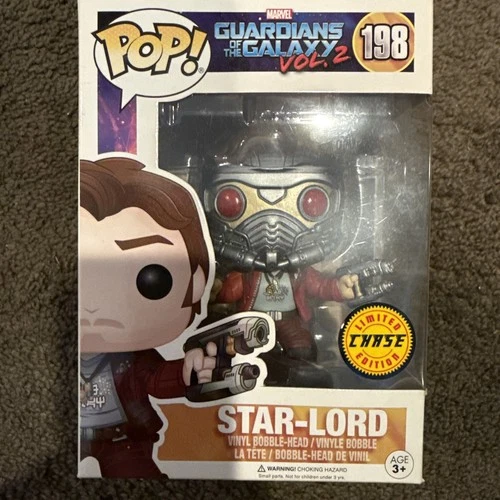 Funko Pop! Marvel: Guardians of the Galaxy Star-Lord #198 Vinyl Figure