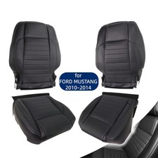 Driver Passenger Bottom Top Replace Seat Cover For 2010-2014 Ford Mustang Us Driver Passenger Bottom Top Replace Seat Cover For 2010-2014 Ford Mustang Us