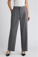 Mango “Cesi” Trousers  Size 4 In Gray (New with Tags)