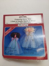 Fibre Craft Crowning Glory Doll Angel Making Heads Hands Wings Crafting Parts