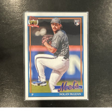 Topps 2026 Series 1 1991 Baseball Nolan McLean Mets Rookie Insert Card #T91-63