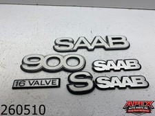 Oem 1992 Saab 900 2.1l Rear Trunk Badge Badges Emblems