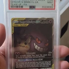 The Pokémon Company Gengar & Mimikyu GX 165/181 Team Up TAG TEAM PSA 9