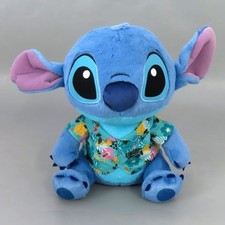 Disney Stitch Plush Toy Aloha Shirt Ver. Used Japan