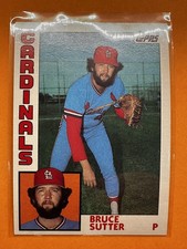 1984 Topps #730 Bruce Sutter. Set Break Mint Gem