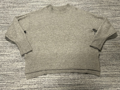 H & M Sweater Adult Medium Light Brown Wool Blend Long Sleeve Warm Mens