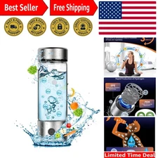 Elegant Hydrogen Water Bottle with Automatic Shut-off - Ideal Health Gift