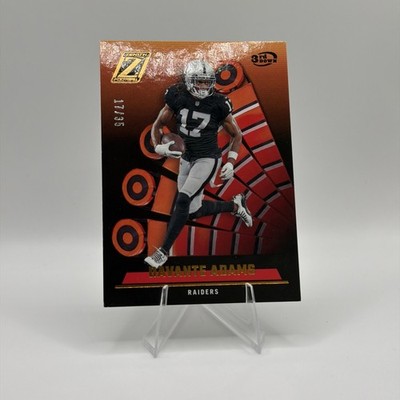 Davante Adams JERSEY NUMBER MATCH 17 /35 2022 Panini Zenith 3rd Down #84
