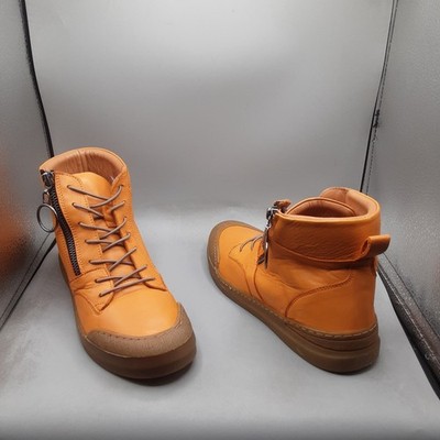 Sheridan Mia Boots Alba Women's 6.5-7M EU37 Orange Leather A135