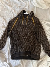 Fendi FF All Over Hoodie XL HAS IMPERFECTIONS