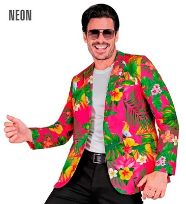 Widmann Neon Copacabana Party Fashion Jacket (Jacket) (M) Pink - Imagen 1 de 4