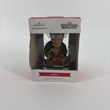 Marvel Guardians of the Galaxy Groot in Holiday Wreath Hallmark Ornament