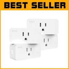 WiFi Smart Plug, Compatible with Alexa/Google, 4-Pack
