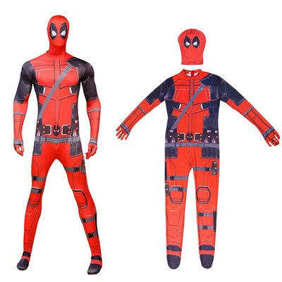 Deadpool Kostüm Set Erwachsene Kinder Superheld Körperzubehör Geschenk