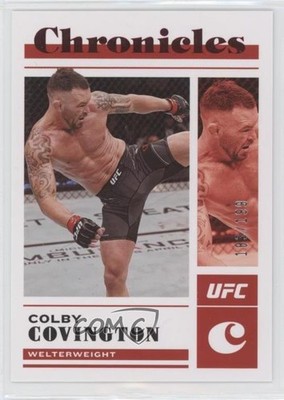 2023 Panini Chronicles UFC Red 183/199 Colby Covington #38 g9j