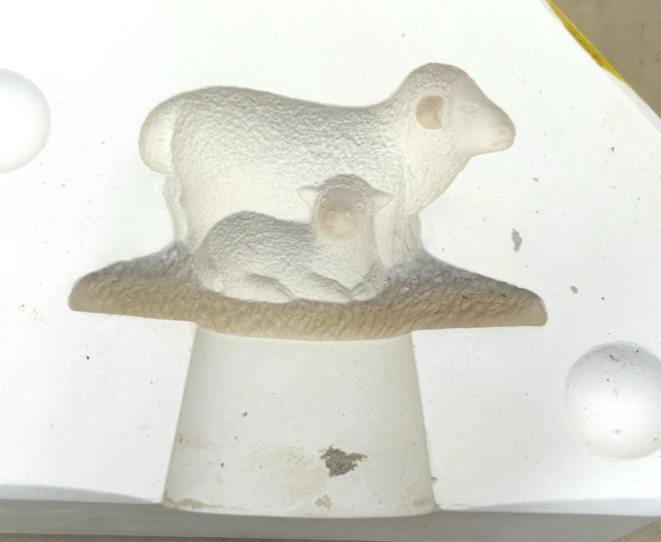 老式拜伦模具猪羊宝宝BH1501陶瓷滑铸模具窑 — 第 3/4 张图片