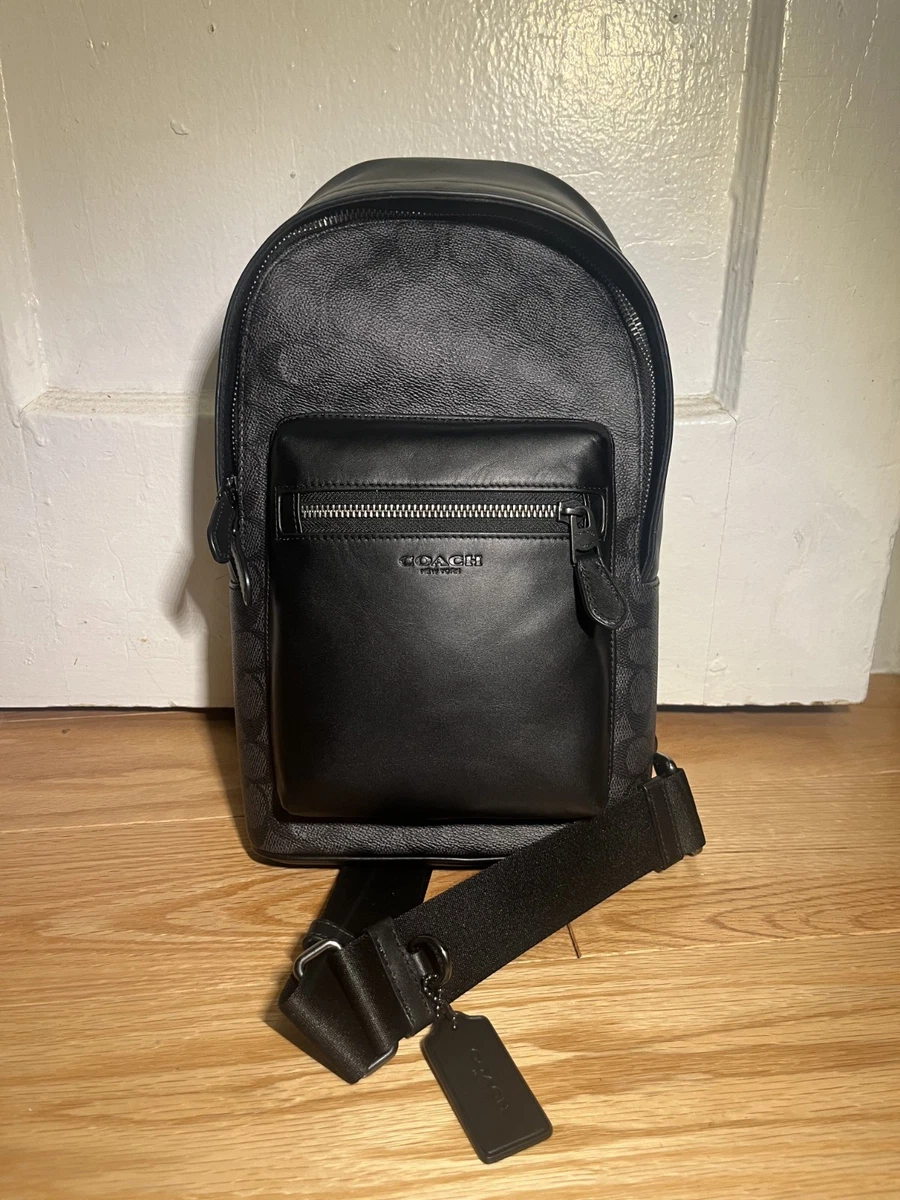 Coach Backpack Gray Bags for Men for sale - eBay