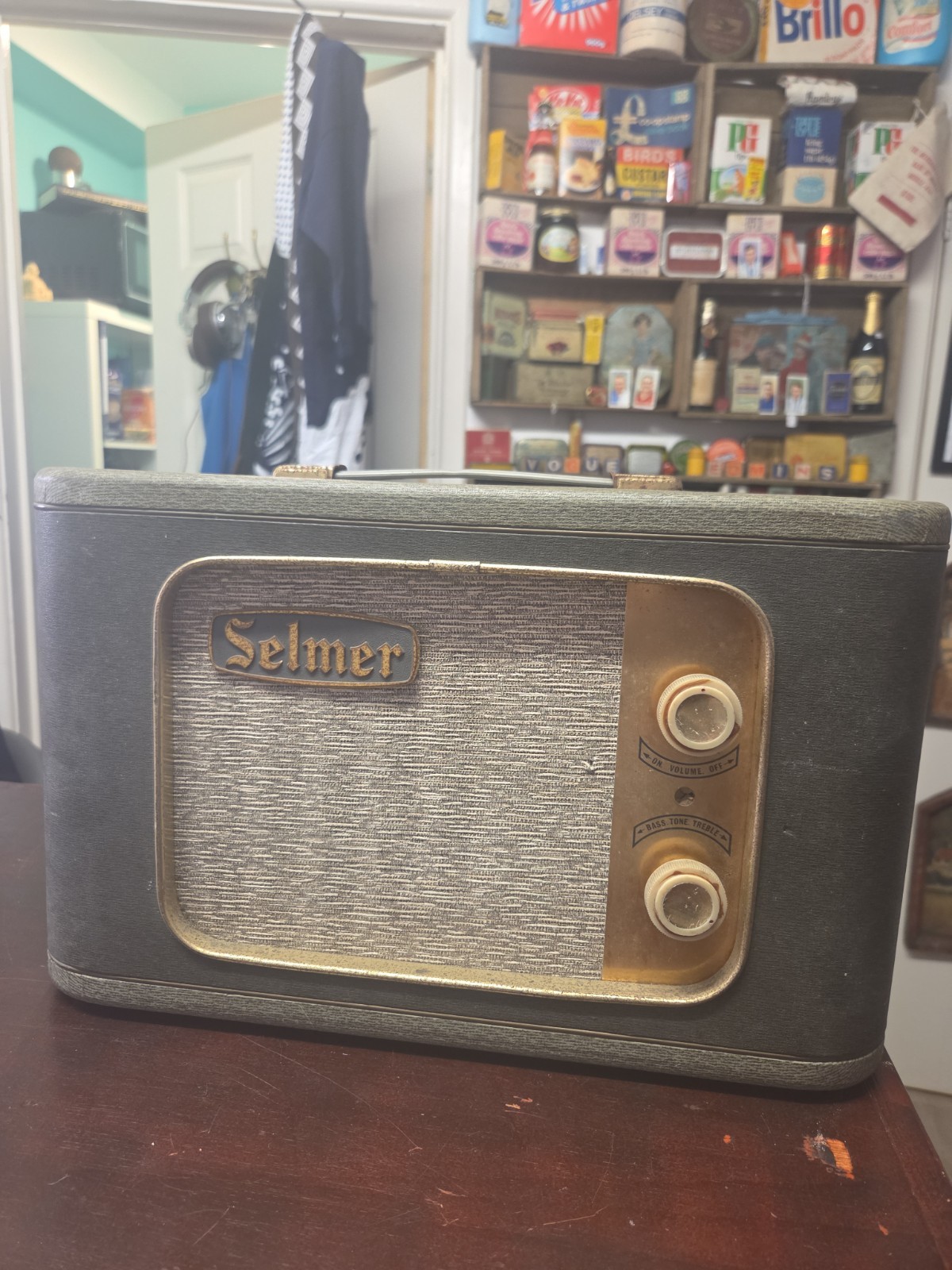 1960s Selmer Little Giant guitar amplifier, made in England