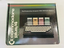 Commodore Plus/4 Vintage Computer w/ Box + Ma...