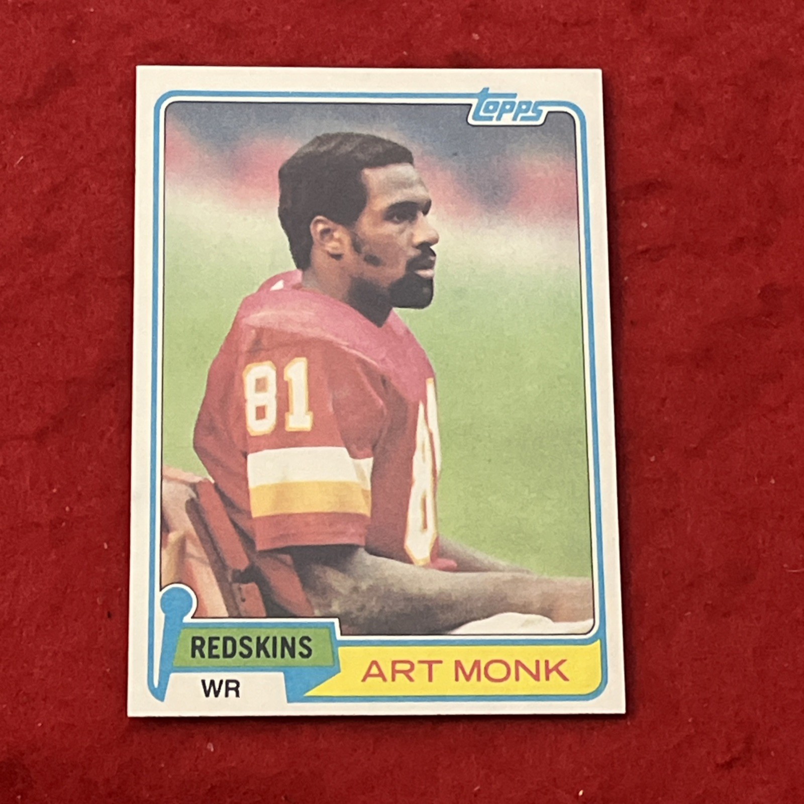 Set Break!   1981 Topps ART MONK Rookie RC #194   NM-MT   Redskins