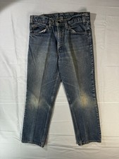 Levi s Vintage Orange Tab Denim Light Wash Jeans Size Men s 32x30 80s