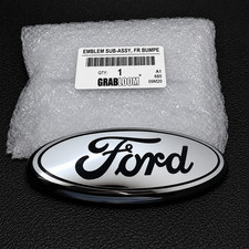Ford 9 Chrome Silver Oval Emblem Grille Tailgate Badge F150 F250 Edge Ford 9 Chrome Silver Oval Emblem Grille Tailgate Badge F150 F250 Edge