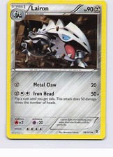 LAIRON 58/101 UNCOMMON PLASMA BLAST POKEMON LP