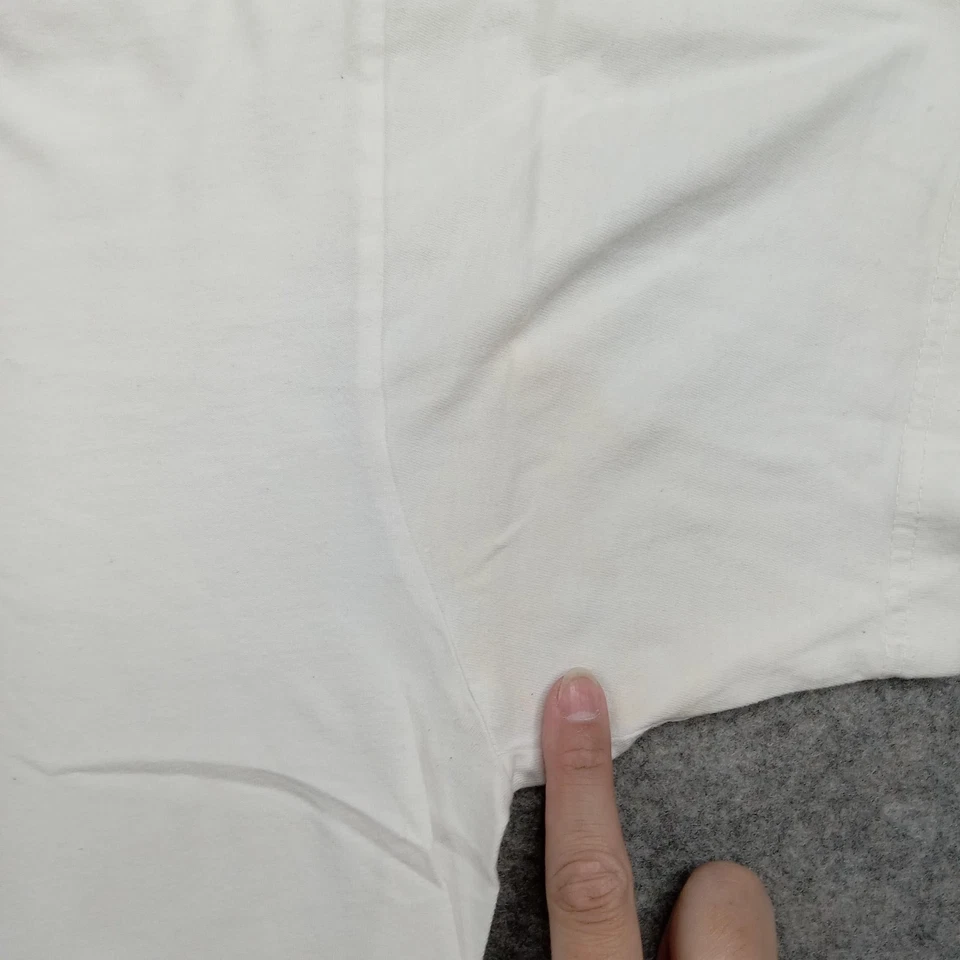 Surf Style Shirt Mens Large White Graphic Tee T-Shirt Florida South Beach Miami - Image 3 of 4