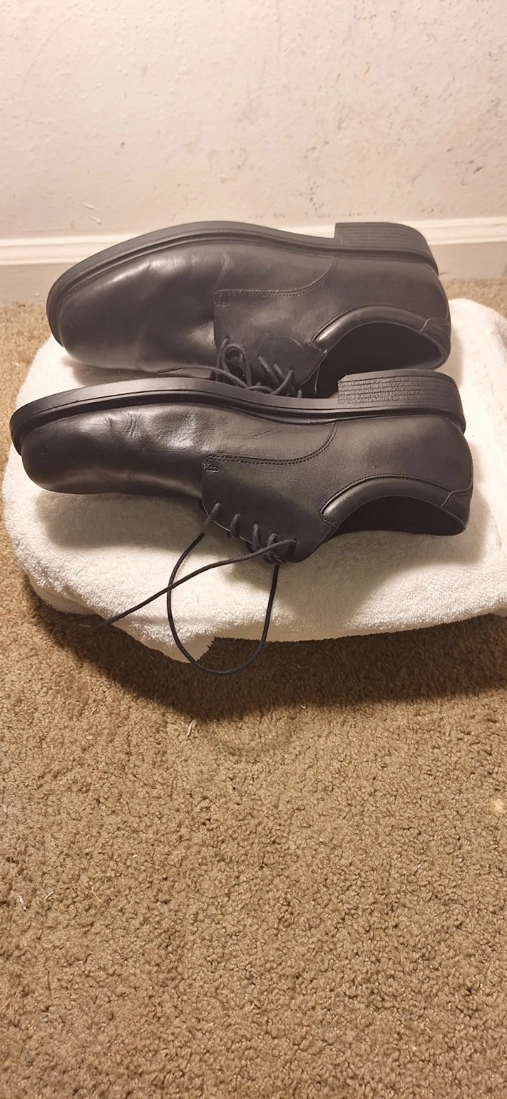 PUMA Scarpe eleganti Derby Oxford formali in pelle nera stringate punta ad ala uomo 13