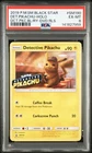 2019 POKEMON SM BLACK STAR PROMO #SM190 DETECTIVE PIKACHU-HOLO PSA 6