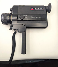 Canon 310XL Super 8 Compact Movie Camera, Built-In Light Meter, Black