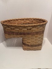 Vintage Handmade Stair Basket