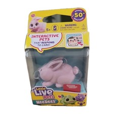 Little Live Pets NeeDees Pinkee Bunny Interactive Toy New Sealed