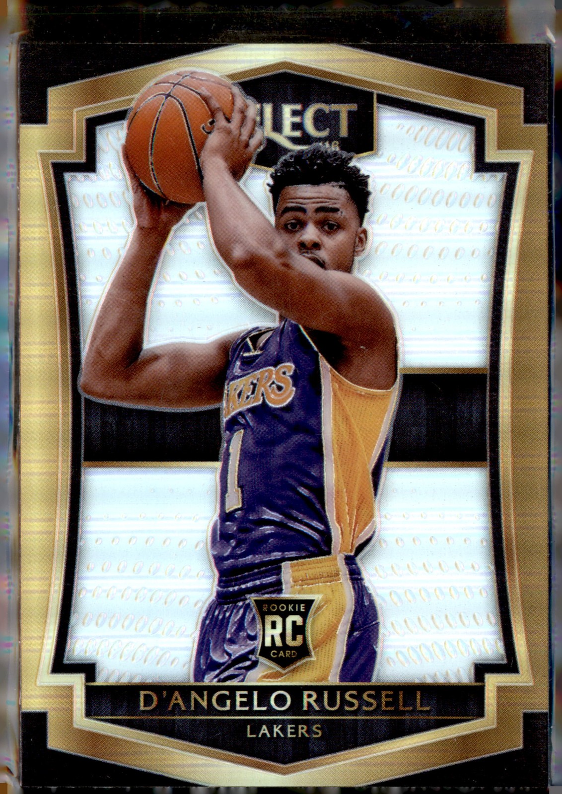 2015-16 Panini Select #162 D'Angelo Russell Silver Prizms