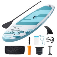 Uimoso Inflatable Stand Up Paddle Board 10ft Sup SurfBoard with Paddle Accessory