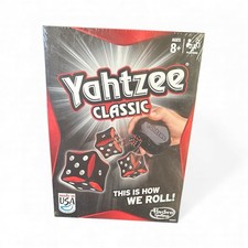 Yahtzee Classic Dice Family Game Hasbro Gaming 2012 Ages 8 