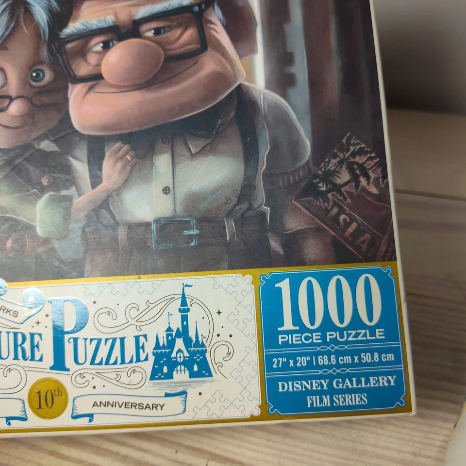 Disney Parks Up! Carl & Ellie 10th Anniversary Double Sided Puzzle- Complete  - Image 2 of 4