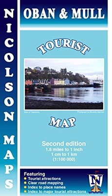 Oban & Mull Tourist Map (Nicolson Tourist... by M. V. Nicolson Sheet map, folded