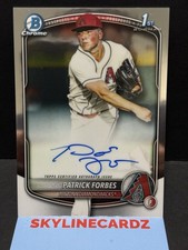 2025 Bowman Draft Chrome PATRICK FORBES 1st Auto CPA-PF Diamondbacks
