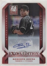 2013 Elite Extra Edition Aspirations Die-Cut Signatures Roberto Osuna Auto 0q3