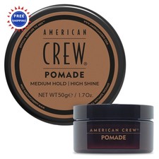 Hair Pomade American Crew Medium Hold High Shine Travel Size 1.7 oz Mens Styling