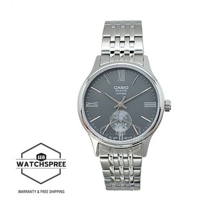 Casio Men's Beside Series Analog Stainless Steel Band Watch BMS-100D-8A