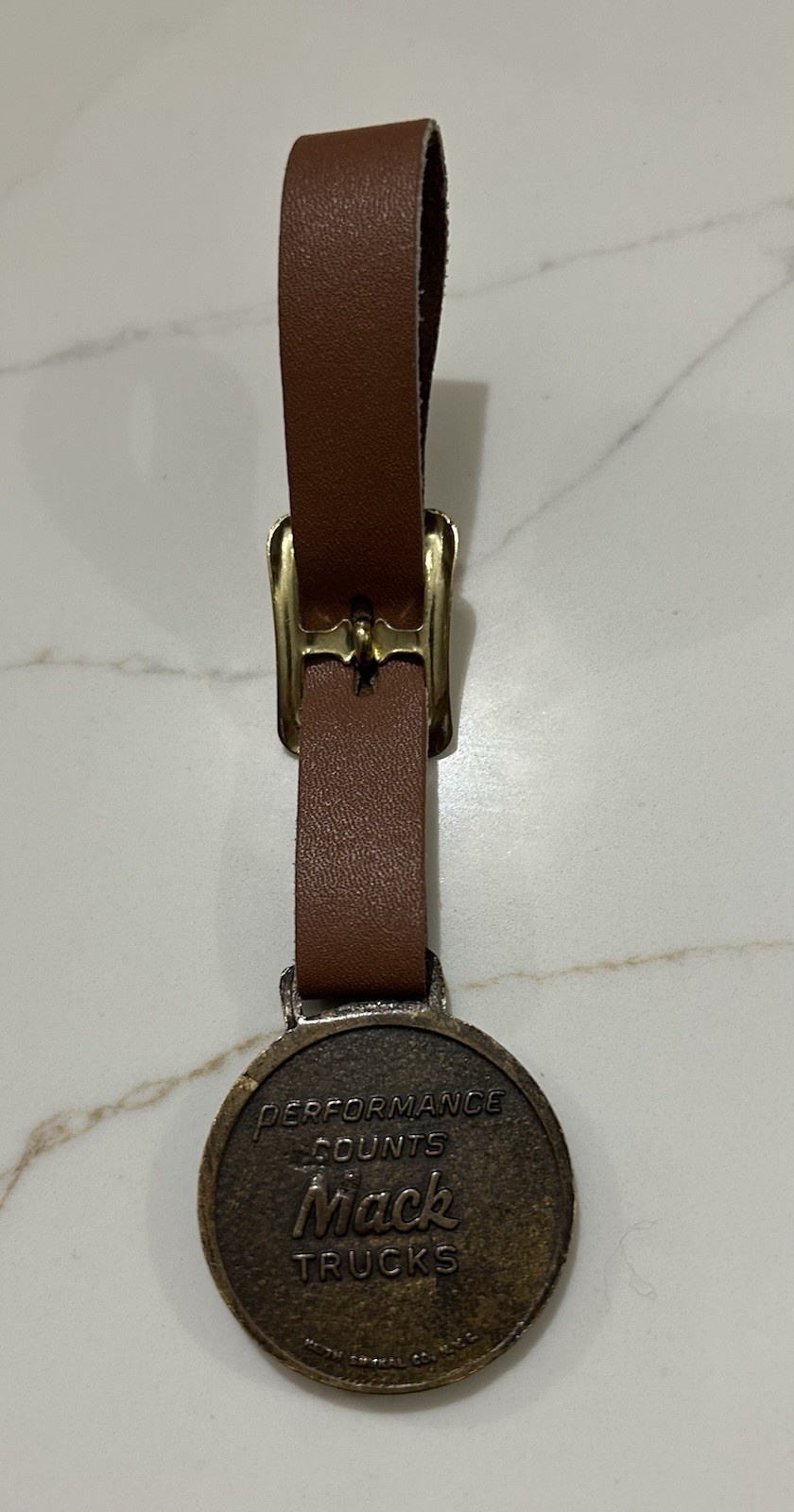 Mack Truck Bulldog Pocket Watch Fob ￼