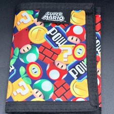 Super Mario Themed Tri-Fold Wallet