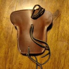 Classic Old West Styles Maker El Paso Texas Brown Leather Pistol Holster