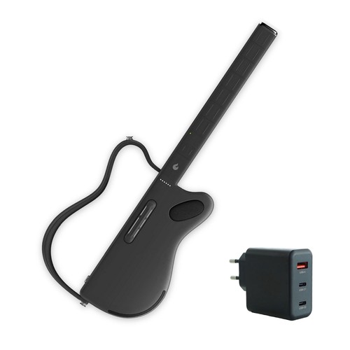 Lava Music Genie Guitarra Inteligente Negra con Cargador Keepdrum - Imagen 1 de 9