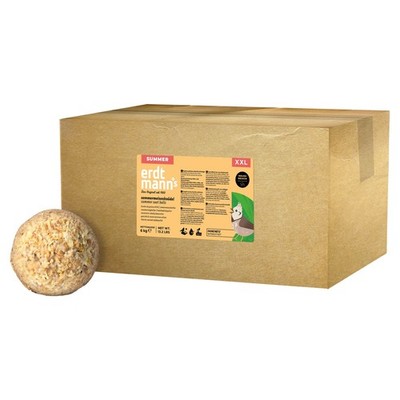 Erdtmanns 12 Sommermeisenknödel XXL für Wildvögel lose im Karton Futter